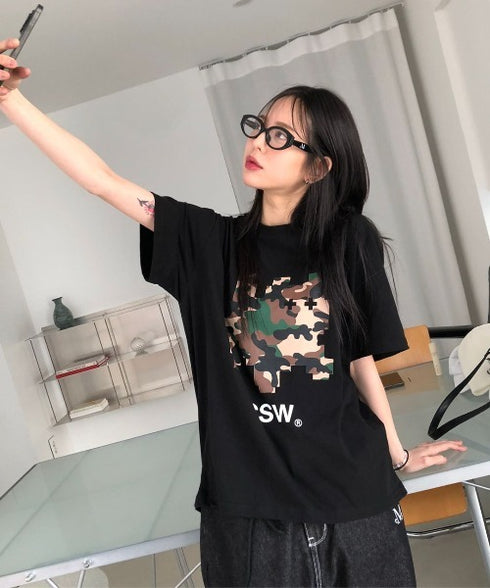 MUCENT(ムセント)/オーバル型 ウェリントン型 クリアレンズ ロゴ 伊達メガネ ユニセックス/SIGNATURE LOGO POINT GLASSES UNISEX | AT6252032 | その他1