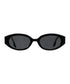 MUCENT(ムセント)/UVカット オーバル型 ウェリントン型 ロゴ サングラス ユニセックス/SIGNATURE LOGO POINT SUNGLASSES UNISEX | AT6252033 | その他1