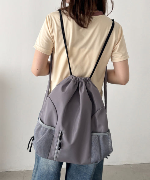 軽量メッシュポケットナップサック | CL1255036 | グレー