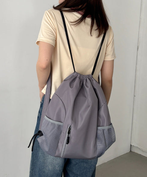 軽量メッシュポケットナップサック | CL1255036 | グレー
