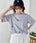 ミニハート刺繍半袖Tシャツ | SL2252018 | グレー