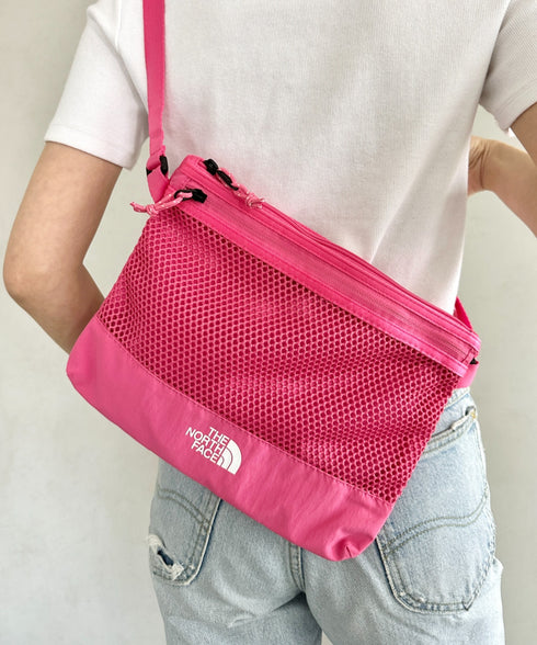 THE NORTH FACE(ザ・ノースフェイス)/メッシュクロスバッグ サコッシュ ショルダーバッグ/LINDEN MESH CROSS BAG | IM1252039 | ピンク