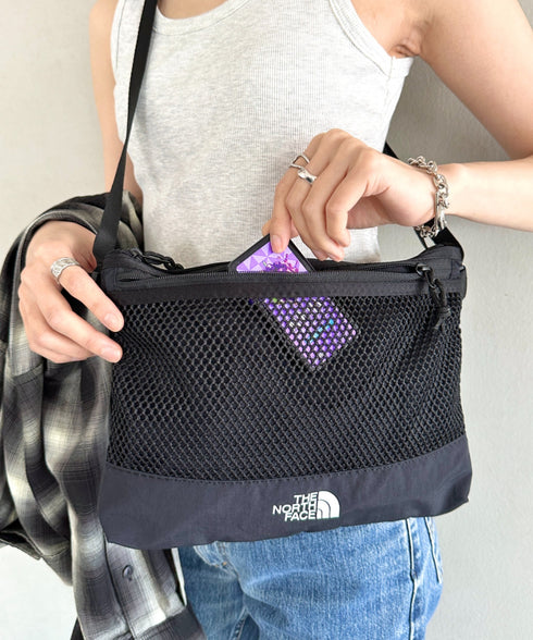 THE NORTH FACE(ザ・ノースフェイス)/メッシュクロスバッグ サコッシュ ショルダーバッグ/LINDEN MESH CROSS BAG | IM1252039 | ブラック