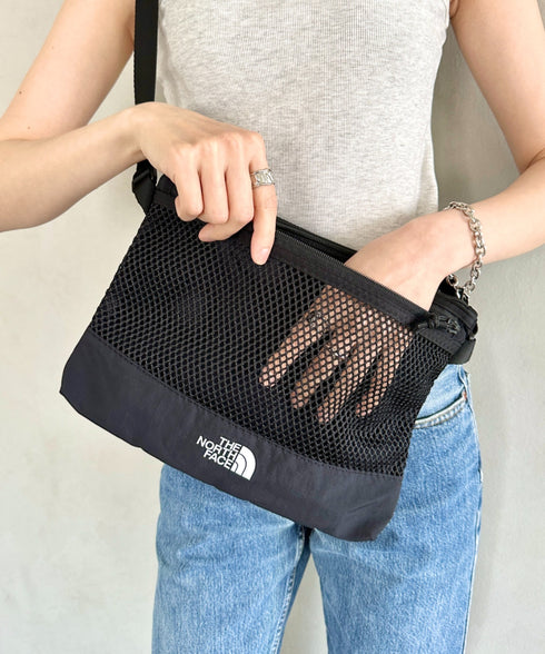 THE NORTH FACE(ザ・ノースフェイス)/メッシュクロスバッグ サコッシュ ショルダーバッグ/LINDEN MESH CROSS BAG | IM1252039 | ブラック