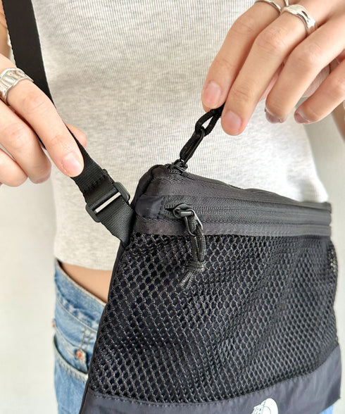 THE NORTH FACE(ザ・ノースフェイス)/メッシュクロスバッグ サコッシュ ショルダーバッグ/LINDEN MESH CROSS BAG | IM1252039 | ブラック