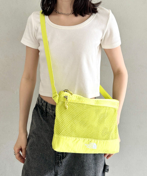 THE NORTH FACE(ザ・ノースフェイス)/メッシュクロスバッグ サコッシュ ショルダーバッグ/LINDEN MESH CROSS BAG | IM1252039 | ライム