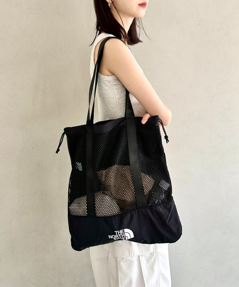 THE NORTH FACE(ザ・ノースフェイス)/A4対応 大容量 メッシュ トート ショルダーバッグ/LINDEN MESH SHOULDER BAG | IM1252040 | ブラック