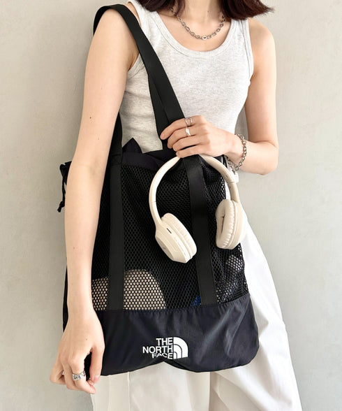 THE NORTH FACE(ザ・ノースフェイス)/A4対応 大容量 メッシュ トート ショルダーバッグ/LINDEN MESH SHOULDER BAG | IM1252040 | ブラック