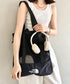 THE NORTH FACE(ザ・ノースフェイス)/A4対応 大容量 メッシュ トート ショルダーバッグ/LINDEN MESH SHOULDER BAG | IM1252040 | ブラック