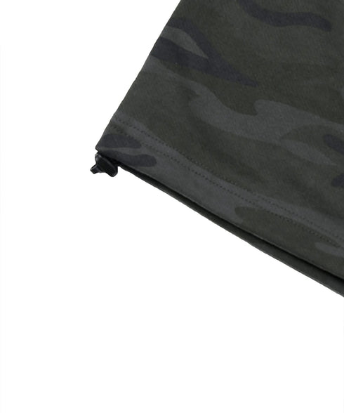 ROCKCAKE(ロックケーキ)/ワイド ルーズ カモフラ グラフィック ジョガー スウェットパンツ/Camo Metal Graphics Pants | AT2252054 | ブラック