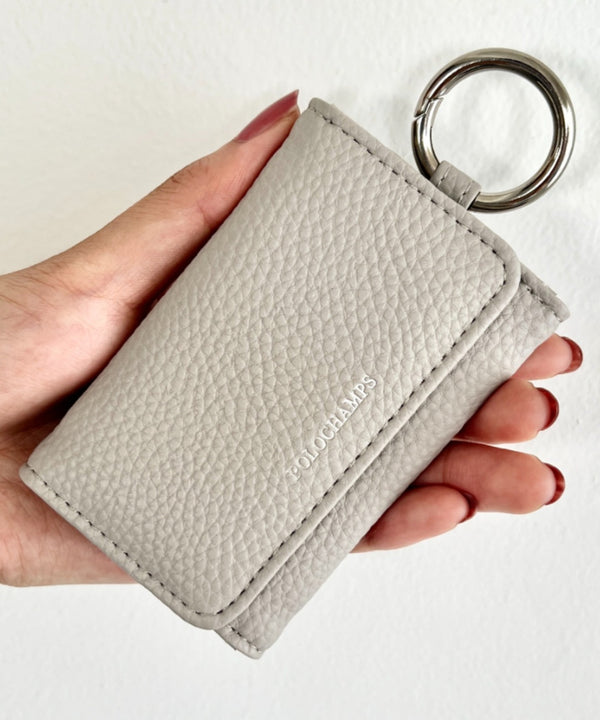 POLOCHAMPS(ポロチャンプス)/スマートキー ダブル ポケット キーチェーン/キーケース | IM6252056 | グレイッシュベージュ