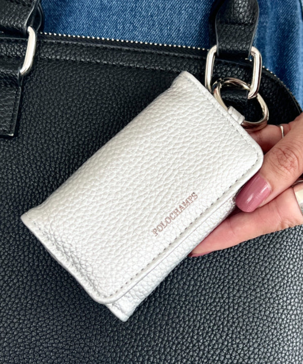 POLOCHAMPS(ポロチャンプス)/スマートキー ダブル ポケット キーチェーン/キーケース | IM6252056 | シルバー