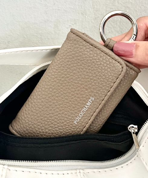 POLOCHAMPS(ポロチャンプス)/スマートキー ダブル ポケット キーチェーン/キーケース | IM6252056 | モカ