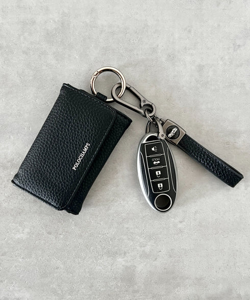 POLOCHAMPS(ポロチャンプス)/スマートキー ダブル ポケット キーチェーン/キーケース | IM6252056 | ブラック
