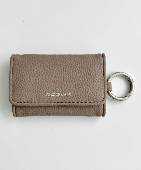 POLOCHAMPS(ポロチャンプス)/スマートキー ダブル ポケット キーチェーン/キーケース | IM6252056 | モカ