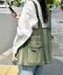 POLOCHAMPS(ポロチャンプス)/軽量 大容量 A4サイズ収納可能 メッシュトートバッグ | IM1252057 | カーキ