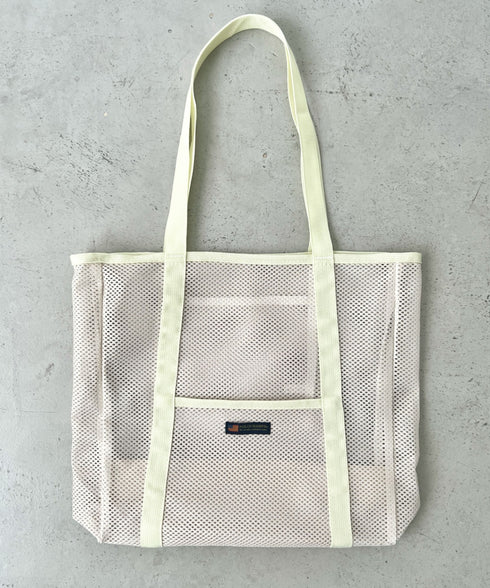 POLOCHAMPS(ポロチャンプス)/軽量 大容量 A4サイズ収納可能 メッシュトートバッグ | IM1252057 | アイボリー