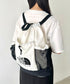THE NORTH FACE(ザ・ノースフェイス)/2WAY 軽量 メッシュバッグ リュック ナップサック トートバッグ/LINDEN MESH GYM SACK | IM1252042 | ホワイト