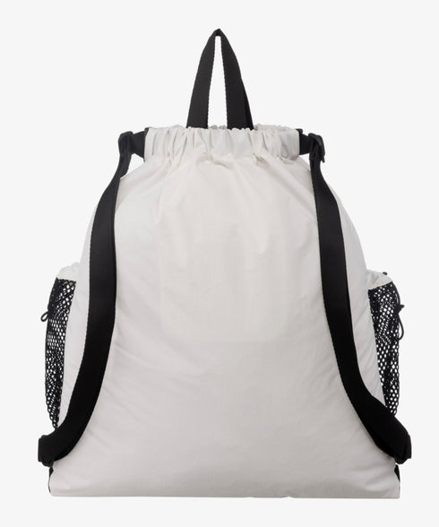 THE NORTH FACE(ザ・ノースフェイス)/2WAY 軽量 メッシュバッグ リュック ナップサック トートバッグ/LINDEN MESH GYM SACK | IM1252042 | ホワイト