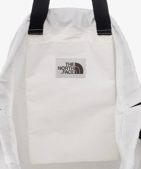 THE NORTH FACE(ザ・ノースフェイス)/2WAY 軽量 メッシュバッグ リュック ナップサック トートバッグ/LINDEN MESH GYM SACK | IM1252042 | ホワイト
