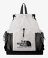 THE NORTH FACE(ザ・ノースフェイス)/2WAY 軽量 メッシュバッグ リュック ナップサック トートバッグ/LINDEN MESH GYM SACK | IM1252042 | ホワイト