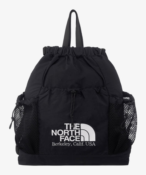 THE NORTH FACE(ザ・ノースフェイス)/2WAY 軽量 メッシュバッグ リュック ナップサック トートバッグ/LINDEN MESH GYM SACK | IM1252042 | ブラック