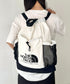 THE NORTH FACE(ザ・ノースフェイス)/2WAY 軽量 メッシュバッグ リュック ナップサック トートバッグ/LINDEN MESH GYM SACK | IM1252042 | ホワイト