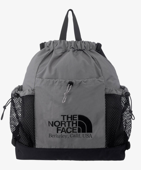THE NORTH FACE(ザ・ノースフェイス)/2WAY 軽量 メッシュバッグ リュック ナップサック トートバッグ/LINDEN MESH GYM SACK | IM1252042 | グレー