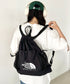 THE NORTH FACE(ザ・ノースフェイス)/2WAY 軽量 メッシュバッグ リュック ナップサック トートバッグ/LINDEN MESH GYM SACK | IM1252042 | ブラック