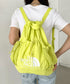 THE NORTH FACE(ザ・ノースフェイス)/2WAY 軽量 メッシュバッグ リュック ナップサック トートバッグ/LINDEN MESH GYM SACK | IM1252042 | ライム