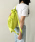 THE NORTH FACE(ザ・ノースフェイス)/2WAY 軽量 メッシュバッグ リュック ナップサック トートバッグ/LINDEN MESH GYM SACK | IM1252042 | ライム