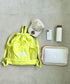 THE NORTH FACE(ザ・ノースフェイス)/2WAY 軽量 メッシュバッグ リュック ナップサック トートバッグ/LINDEN MESH GYM SACK | IM1252042 | ライム