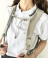 THE NORTH FACE(ザ・ノースフェイス)/A4サイズ収納可能 バックパック リュック デイパック/W NEVER STOP DAYPACK | IM1252046 | グレイッシュベージュ
