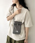 THE NORTH FACE(ザ・ノースフェイス)/ミニショルダー クロスバッグ スマホショルダー ポーチ/SIMPLE STRING BAG MINI | IM1252058 | グレー