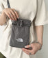 THE NORTH FACE(ザ・ノースフェイス)/ミニショルダー クロスバッグ スマホショルダー ポーチ/SIMPLE STRING BAG MINI | IM1252058 | グレー