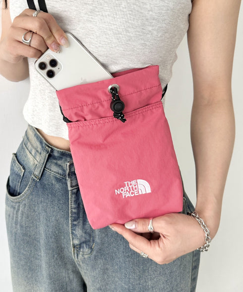 THE NORTH FACE(ザ・ノースフェイス)/ミニショルダー クロスバッグ スマホショルダー ポーチ/SIMPLE STRING BAG MINI | IM1252058 | ピンク