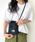 THE NORTH FACE(ザ・ノースフェイス)/ミニショルダー クロスバッグ スマホショルダー ポーチ/SIMPLE STRING BAG MINI | IM1252058 | ブラック