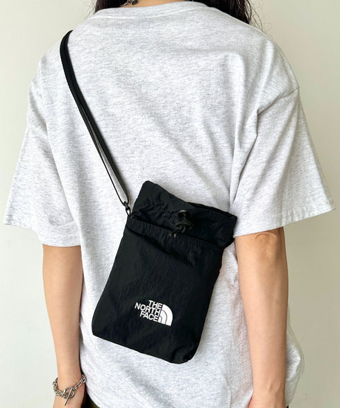 THE NORTH FACE(ザ・ノースフェイス)/ミニショルダー クロスバッグ スマホショルダー ポーチ/SIMPLE STRING BAG MINI | IM1252058 | ブラック