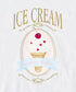 アイスクリームショップTシャツ | LO2252043 | ホワイト