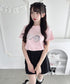ハートペンダントキャットTシャツ | LO2252044 | ピンク
