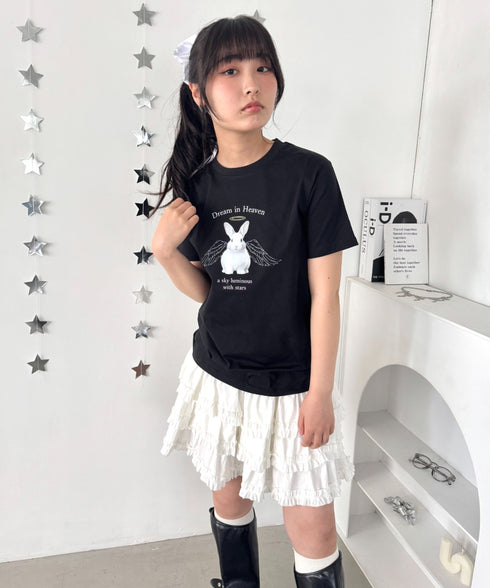 エンジェルバニーロゴTシャツ | LO2252045 | ブラック
