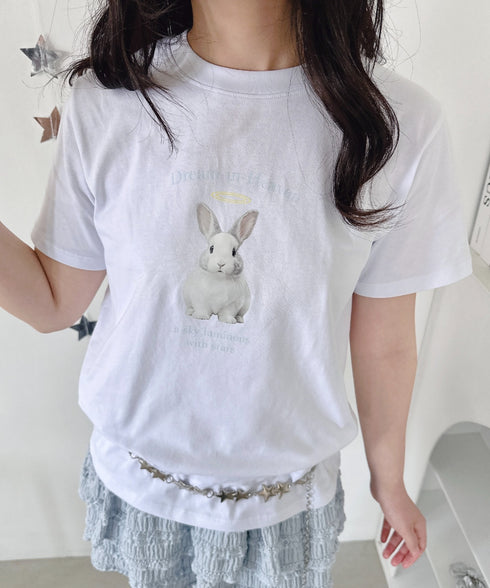 エンジェルバニーロゴTシャツ | LO2252045 | ホワイト