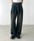 タックワイドカーブデニムパンツ | BA2255049 | ネイビー