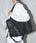 FANCY CLUB(ファンシークラブ)/大容量 2WAY ヴィンテージ ウォッシング ショルダー トートバッグ/BELTED WASHING LEATHER BAG | AT1252068 | ブラック