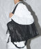 FANCY CLUB(ファンシークラブ)/大容量 2WAY ヴィンテージ ウォッシング ショルダー トートバッグ/BELTED WASHING LEATHER BAG | AT1252068 | ブラック