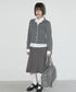 FANCY CLUB(ファンシークラブ)/大容量 2WAY ヴィンテージ ウォッシング ショルダー トートバッグ/BELTED WASHING LEATHER BAG | AT1252068 | グレー
