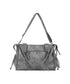 FANCY CLUB(ファンシークラブ)/大容量 2WAY ヴィンテージ ウォッシング ショルダー トートバッグ/BELTED WASHING LEATHER BAG | AT1252068 | グレー