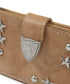 ILLIGO(イリゴ)/ミニ財布 ウェスタン アコーディオン カード ウォレット/WESTERN ACCORDION CARD WALLET | AT6252070 | ベージュ