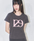ILLIGO(イリゴ)/ロゴパッチ 刺繍 Tシャツ 半袖/129 LOGO PATCH T-SHIRT | AT2252072 | チャコールグレー