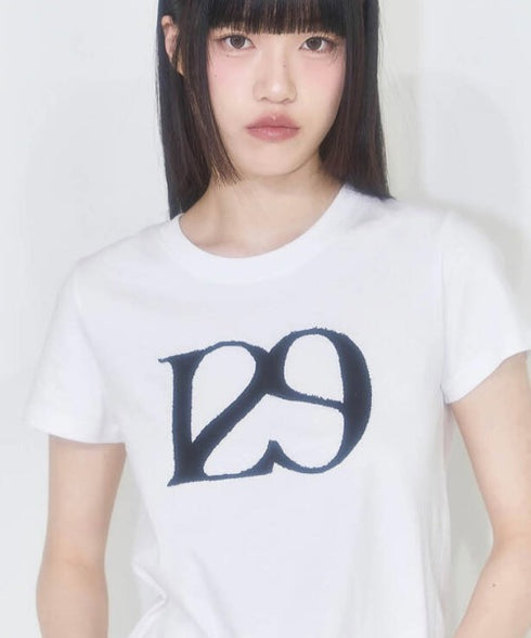 ILLIGO(イリゴ)/ロゴパッチ 刺繍 Tシャツ 半袖/129 LOGO PATCH T-SHIRT | AT2252072 | ホワイト